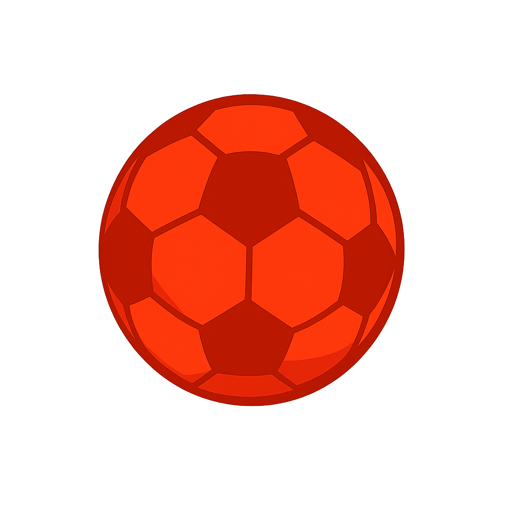 Red Amsterdam bubble zorb football